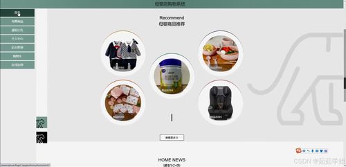 java計算機畢業(yè)設計母嬰店購物系統(tǒng) 開題報告 源碼 論文